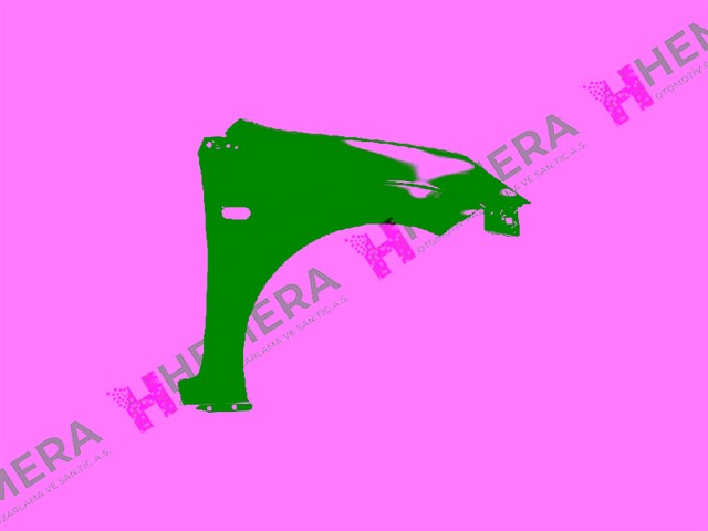 CAMURLUK ON SAG SAC SINYAL DELIKLI FORD FIESTA 2001 - 2008