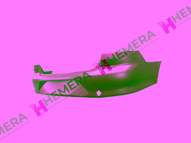 TAMPON ARKA SENSORSUZ ASTARSIZ SIYAH VW PASSAT 2015