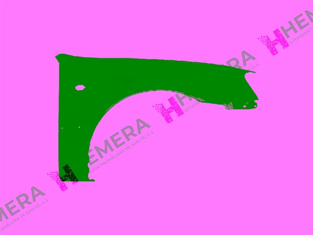 CAMURLUK ON SOL SAC SINYAL DELIKLI HYUNDAI ACCENT MILENYUM 2000 - 2002