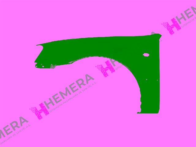 CAMURLUK ON SAG SAC SINYAL DELIKLI HYUNDAI ACCENT MILENYUM 2000 - 2002