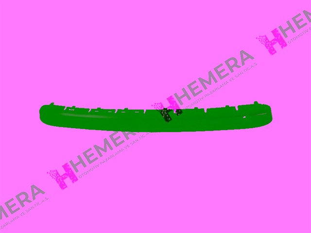 KAPLAMA TAMPON ARKA PEUGEOT 207 2009