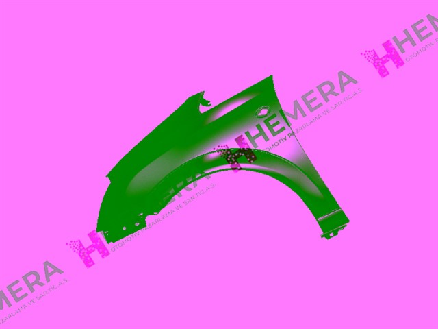 CAMURLUK ON SOL SAC SINYAL DELIKSIZ OPEL MERIVA A 2003 - 2010