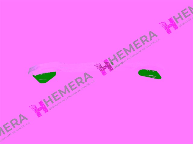 DEMIR TAMPON ARKA ALUMINYUM OPEL MERIVA A 2003 - 2010