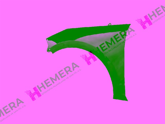 CAMURLUK ON SOL SAC SINYAL DELIKSIZ FORD FIESTA 2018