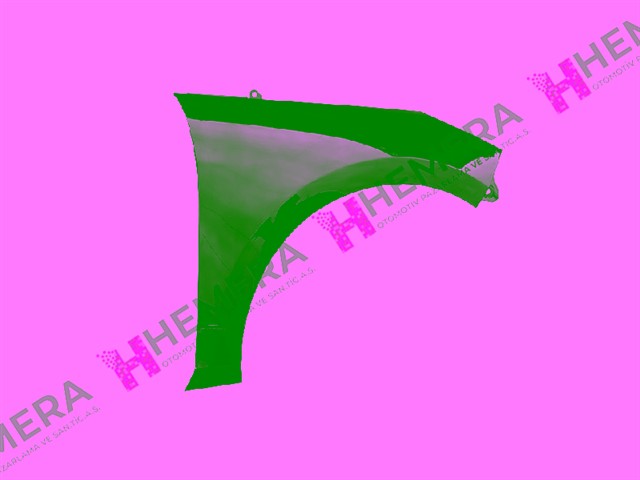 CAMURLUK ON SAG SAC SINYAL DELIKSIZ FORD FIESTA 2018