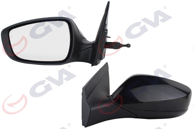 DIS DIKIZ AYNASI SOL BLUE 12 MEKANIK DUZ CAM VM - 6451L