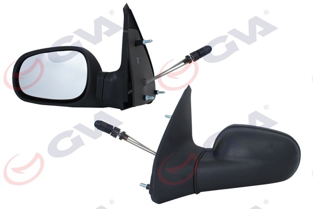 DIS DIKIZ AYNASI SOL CLIO 94 - 98 MEKANIK DUZ CAM VM - 126L