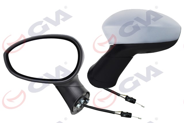 DIS DIKIZ AYNASI SOL GRANDE PUNTO 06 LINEA 07 MEKANIK KONVEKS ASTARLI VM - 6156PL