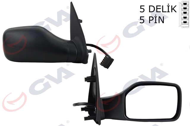 DIS DIKIZ AYNASI SAG 106 93 ELEKTRIKLI ISITMALI KONVEKS 5 FIS VM - 101EHR