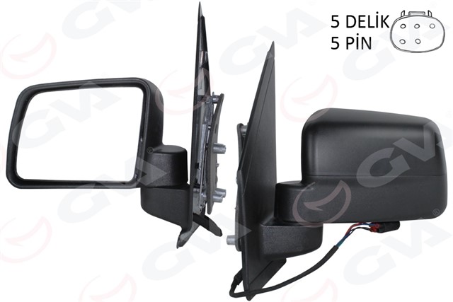 DIS DIKIZ AYNASI SOL ELEKTRIKLI ISITMALI KOR NOKTALI CONNECT 09 14