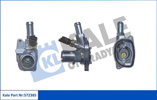 KOMPLE TERMOSTAT - ALUMINIUM GOVDELI 88 C FIAT 500 - PANDA - FORD KA - KA III - LANCIA YPSILON