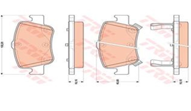 ARKA BALATA AURIS - COROLLA 1.4D4D 1.4 VVTI - 1.6 VVTI - 1.8 2.0D - 4D - 2.2D 07 12 1.3 1.6 13