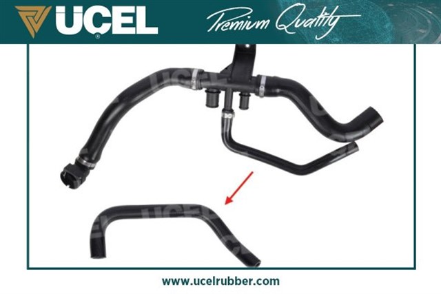 RADYATOR CIKIS HORTUMU PLASTIK BORU HARIC