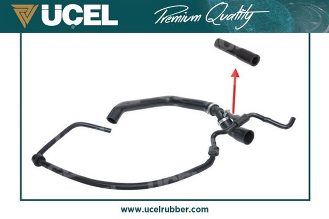 65202 RADYATOR UST HORTUMDA KULLANILAN VW LT35 2.5 TDI