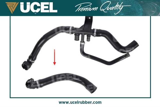 RADYATOR CIKIS HORTUMU PLASTIK BORU HARIC