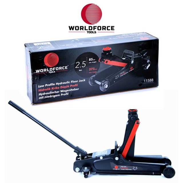 HIDROLIK KRIKO 2.5 TON DUSUK PROFIL UZUN SASE GARAJ EKIPMANLARI HIRDAVAT