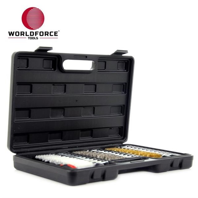 ENJEKTOR KANAL TEMIZLEME FIRCA SETI 38 PARCA GARAJ EKIPMANLARI HIRDAVAT