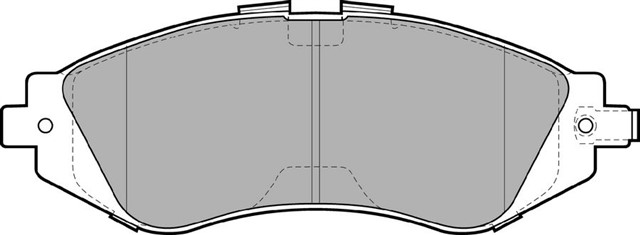 ON FREN BALATASI LACETTI 1.4 - 1.6 - 1.8 2.0D 04 NUBIRA 1.4 - 1.6 - 1.8 2.0D 04