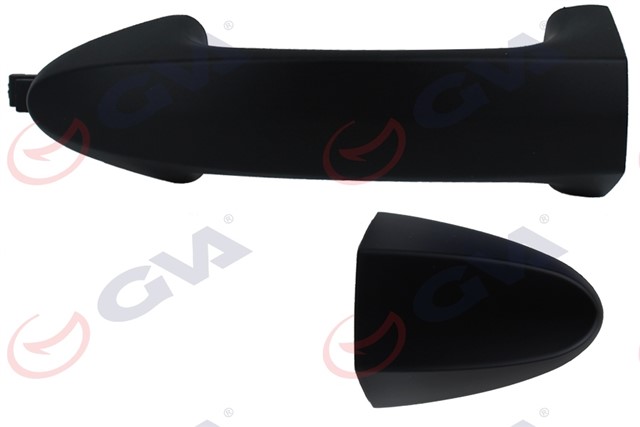 DIS KAPI KOLU KAPAKLI ON SAG ANAHTAR DELIKSIZ ARKA SAG ARKA SOL SIYAH ASTARLI FIESTA 09 - 13