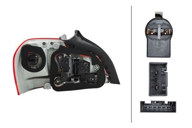 ARKA LAMBA KOMBINASYONU BMW 1 COUPE E82 LED SAG BMW