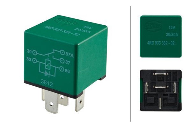 ROLE 12V 20/30A 5 GIRISLI UNIVERSAL CV 933332021 - 2800714002 - 42R0611291 - 2800714001 - 4RD933332371 - V85623700 - 13977251 - V85623700 - 4RD003520257 - 52