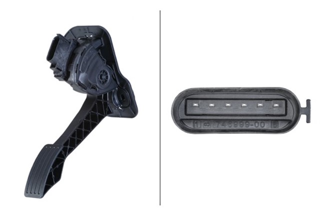 GAZ PEDAL KOMPLE TRANSIT V347 2.2TDCI 06 11