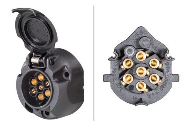 7 PIN SOKET DISI K 18