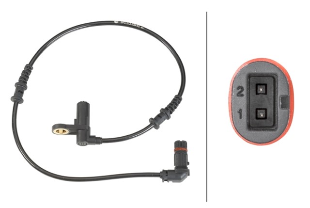 ABS SENSORU ON MERCEDES S - CLASS W220 C215