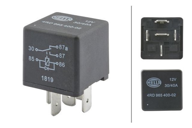 RELAY MAIN CURRENT 12 V