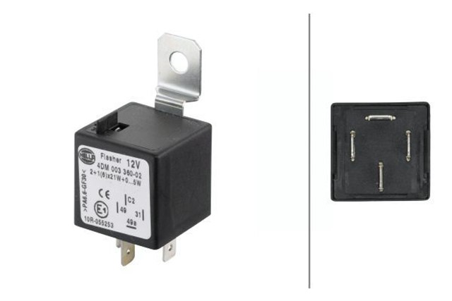 FLASOR UNITESI 4 PIN 12 V