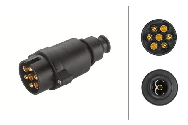 7 PIN SOKET ERKEK K 18