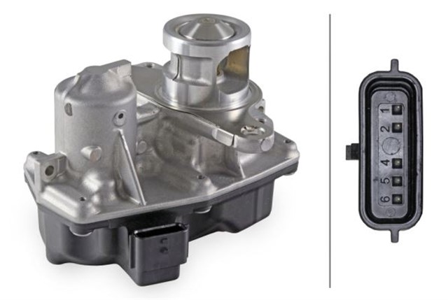 EGR VALFI MERCEDES OM626 OM622 W205 W447 . RENAULT MEGANE IV 15 TRAFIC III 15 KADJAR 15 TALISMAN 15 NISSAN QASHQAI II 13 X - TRAIL III 14 R9M 1.6 DCI