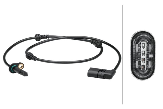 ABS SENSORU ON SAG MERCEDES C - CLASS W205 S205 C205 A205