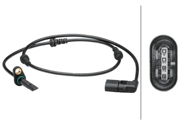 ABS SENSORU ON SOL MERCEDES C - CLASS W205 S205 C205 A205