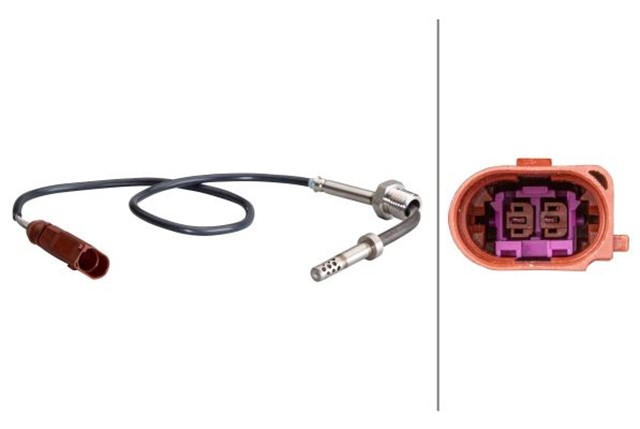 EGZOZ SICAKLIGI SENSORU AUDI - SEAT - SKODA - VW 2 - KUTUPLU 395 MM