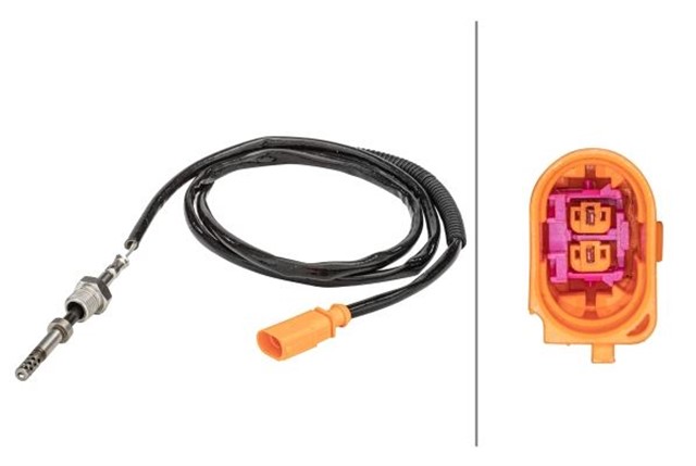 EGZOZ SICAKLIGI SENSORU VW AMAROK 2 - KUTUPLU 605 MM