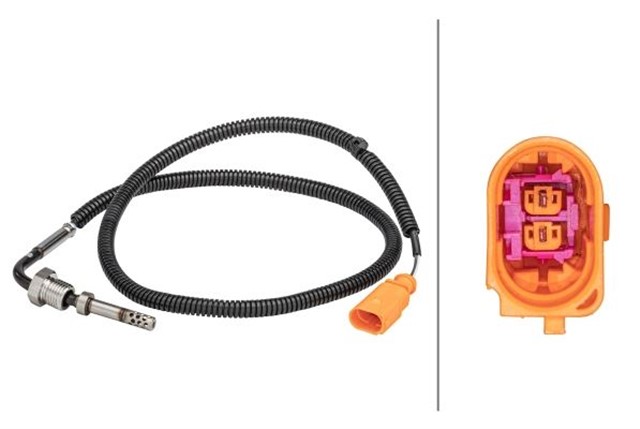 EGZOZ SICAKLIGI SENSORU AUDI A4 - A6 2 - KUTUPLU 740 MM