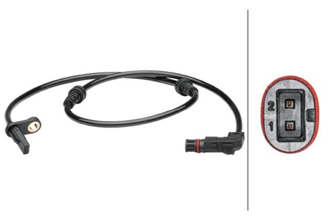 ABS SENSORU ON MERCEDES W204 S204 X204