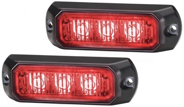 FLASOR ISARET LAMBASI LED KIRMIZI UNIVERSAL 12 - 24V