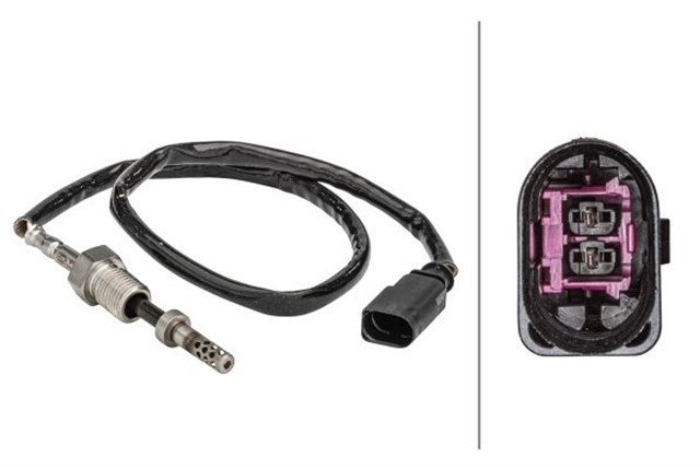 EGZOZ SICAKLIGI SENSORU VW CRAFTER 30 - 50 2 - KUTUPLU 475 MM 03L906088JN - 076906088C