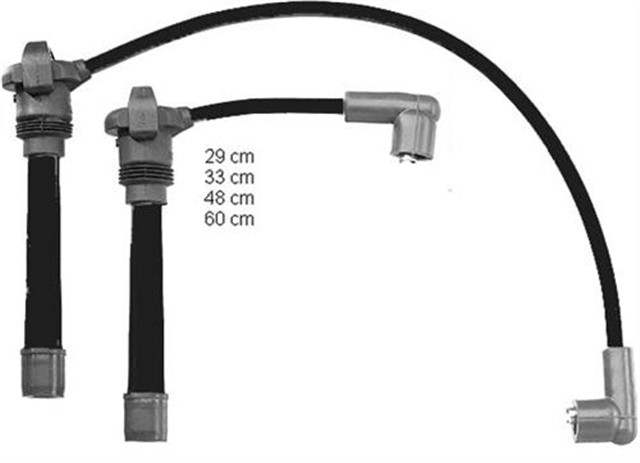 X BUJI KABLOSU ALBEA - MAREA - PALIO - PUNTO - BRAVA - BRAVO 1.2I 16V