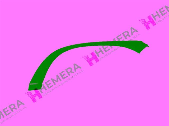 DODIK CAMURLUK ARKA SOL OPEL COMBO 1993 - 2002