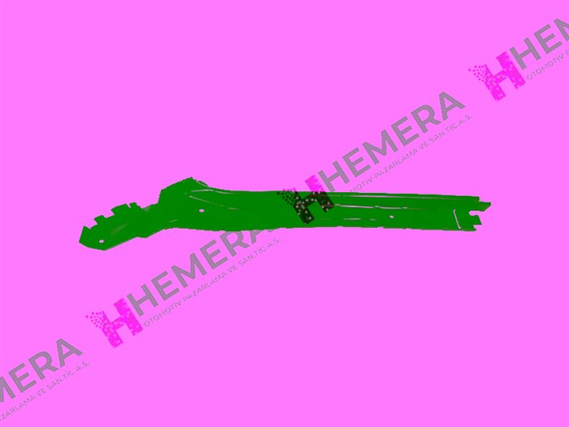 BRAKET TAMPON ARKA SOL FIAT GRANDE PUNTO 2005 - 2012