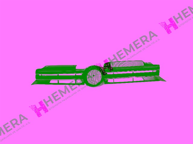 PANJUR ON SIYAH/KROM VW GOLF 2008 - 2012