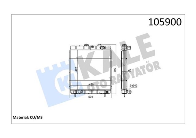 RADYATOR J9 2 SIRA PA SISTEM