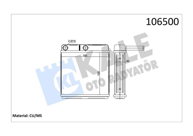 KALORIFER RADYATORU J9 2 SIRA PA SISTEM