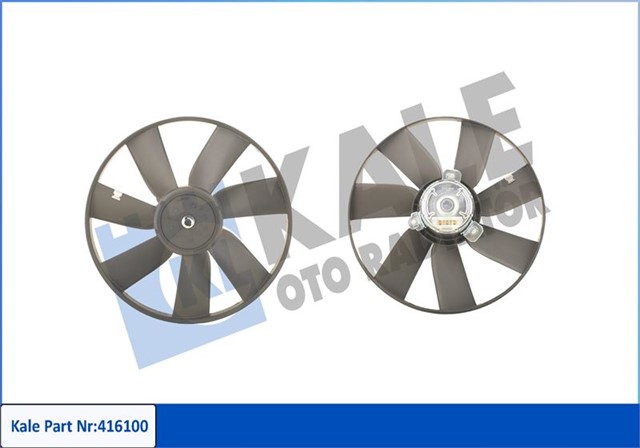 FAN MOTORU GOLF III - IV - CADDY II - PASSAT 93 - 99 IBIZA II 1.4 - 1.8 - 1.9TDI - 2.0 250 - 80W - 318MM