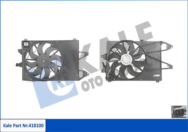FAN MOTORU MONDEO II MONDEO III 1.6 1.8 2.0 2.0TDCI 96 07 KLIMALI