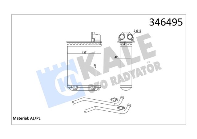 KALORIFER RADYATORU 205 89 - 94 309 89 - 93 234X138