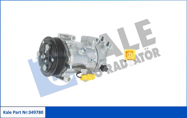 KLIMA KOMPRESORU P207 - C3 1.4 - 1.6 - P307 - C4 1.4 - 1.6 - 2.0 - P308 1.6 - 2.0 - PARTNER TEPEE - BERLINGO - C5 1.6 HDI